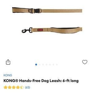 Kong Hands-Free 6ft Dog Leash
